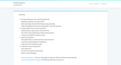Desktop Screenshot of giftsproject.com